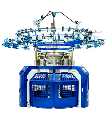 Circular knitting machines making pace with the industry needs