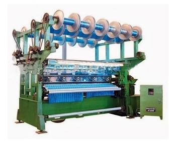 study on raschel warp knitting machine