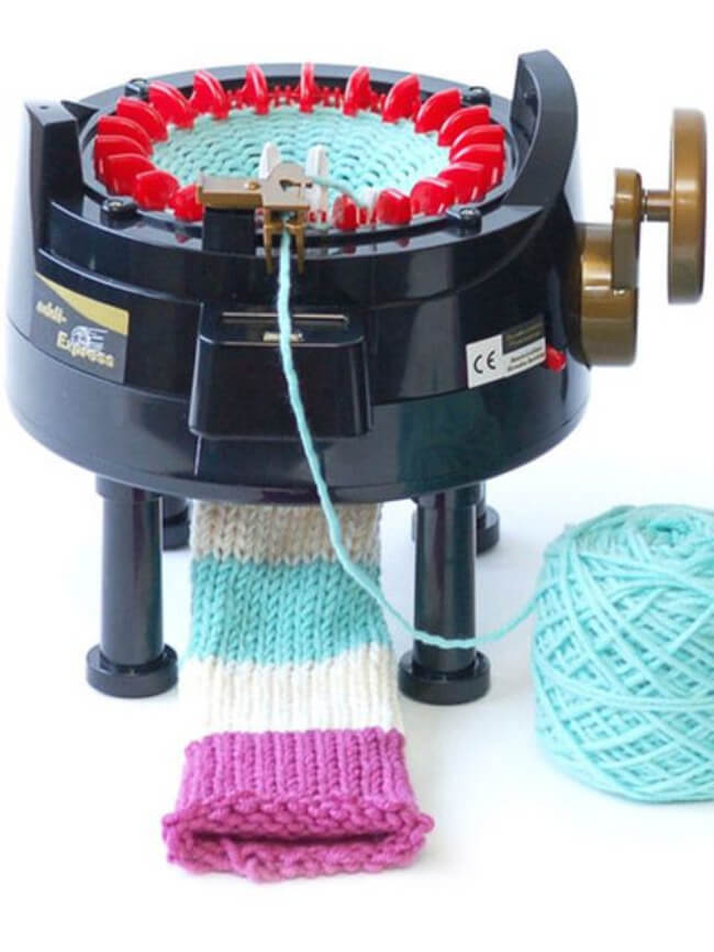 Addi Express King Vs. Toy Knitting Machine 