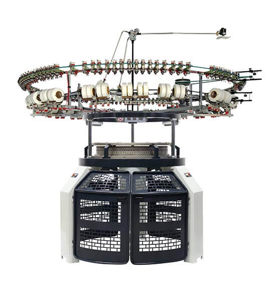 4 Track Cam Single Jersey Circular Knitting Machine