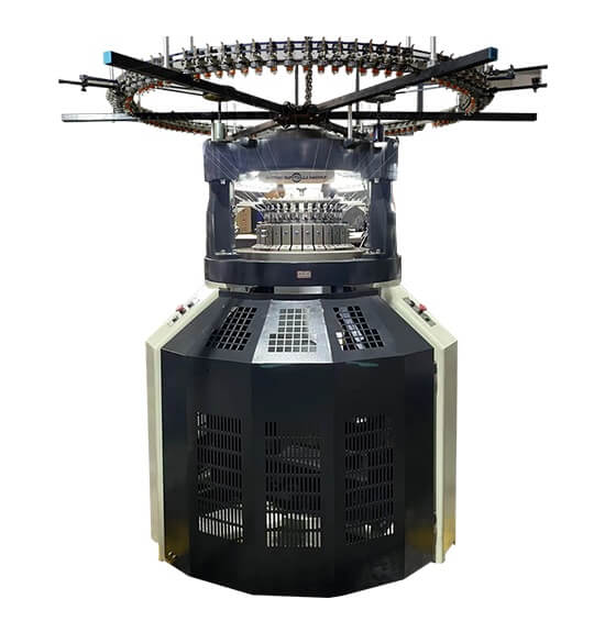 China Single Jersey Circular Knitting Machine For Highly Productive