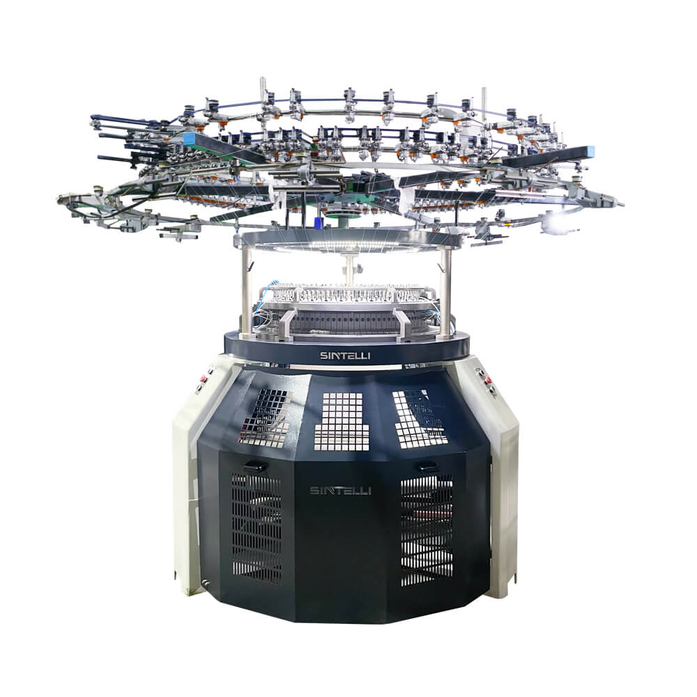 Single Three Thread Fleece Circular Knitting Machine